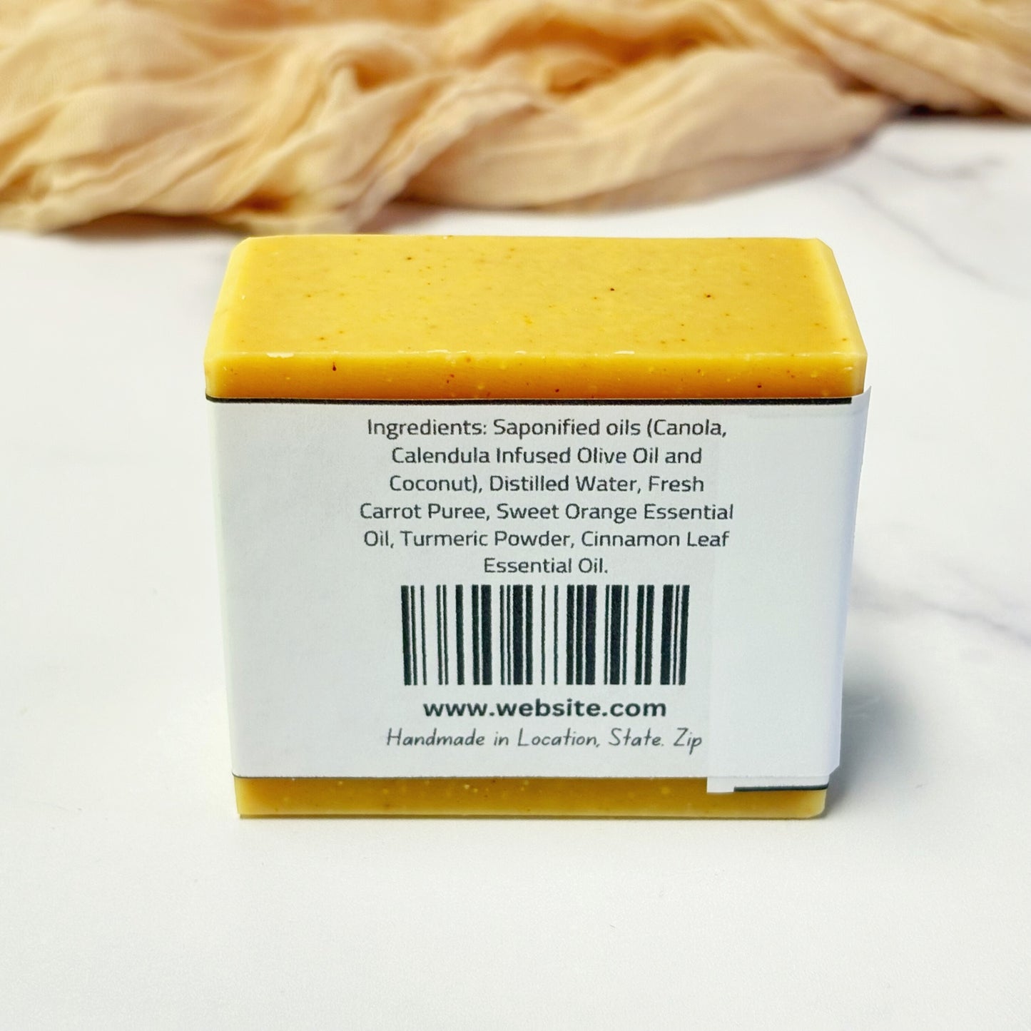 Private Label | Turmeric & Carrot Soap