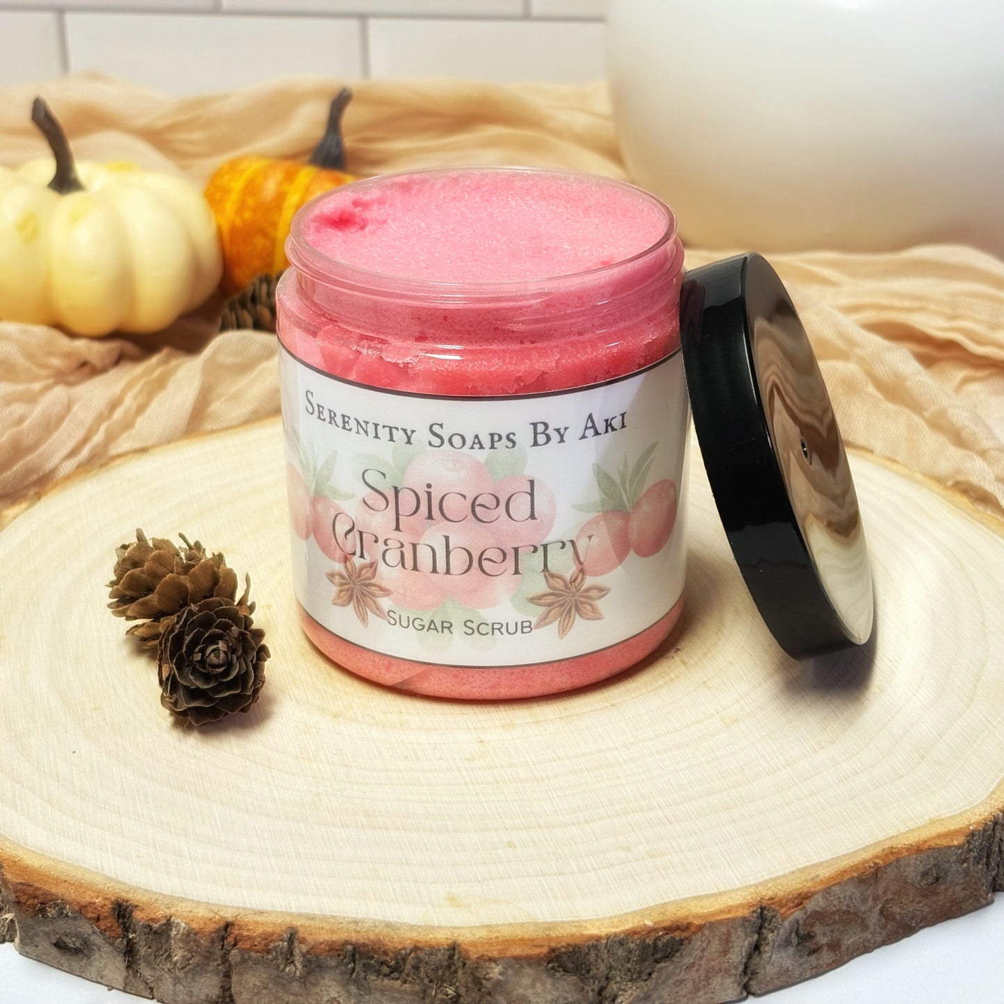 Spiced Cranberry Sugar Scrub (COMING SOON)