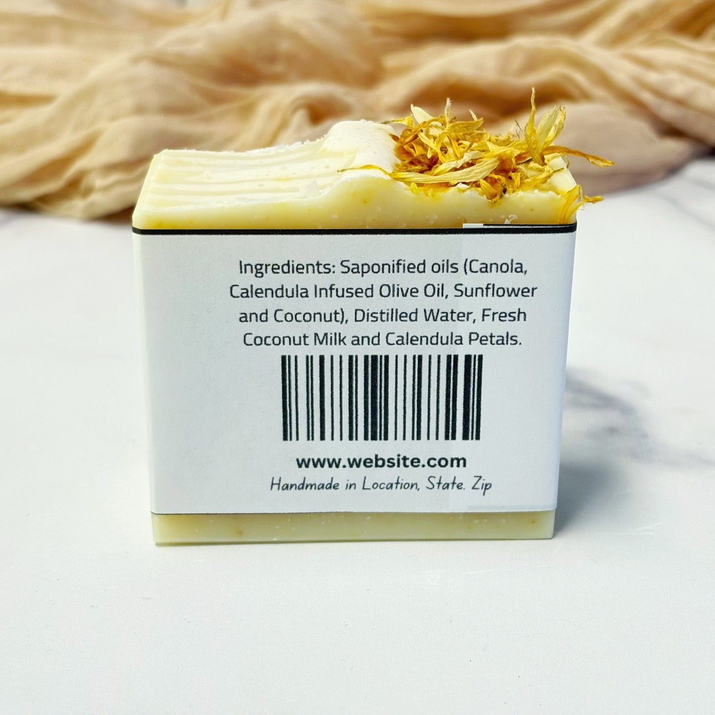 Private Label | Unscented Calendula Bar Soap
