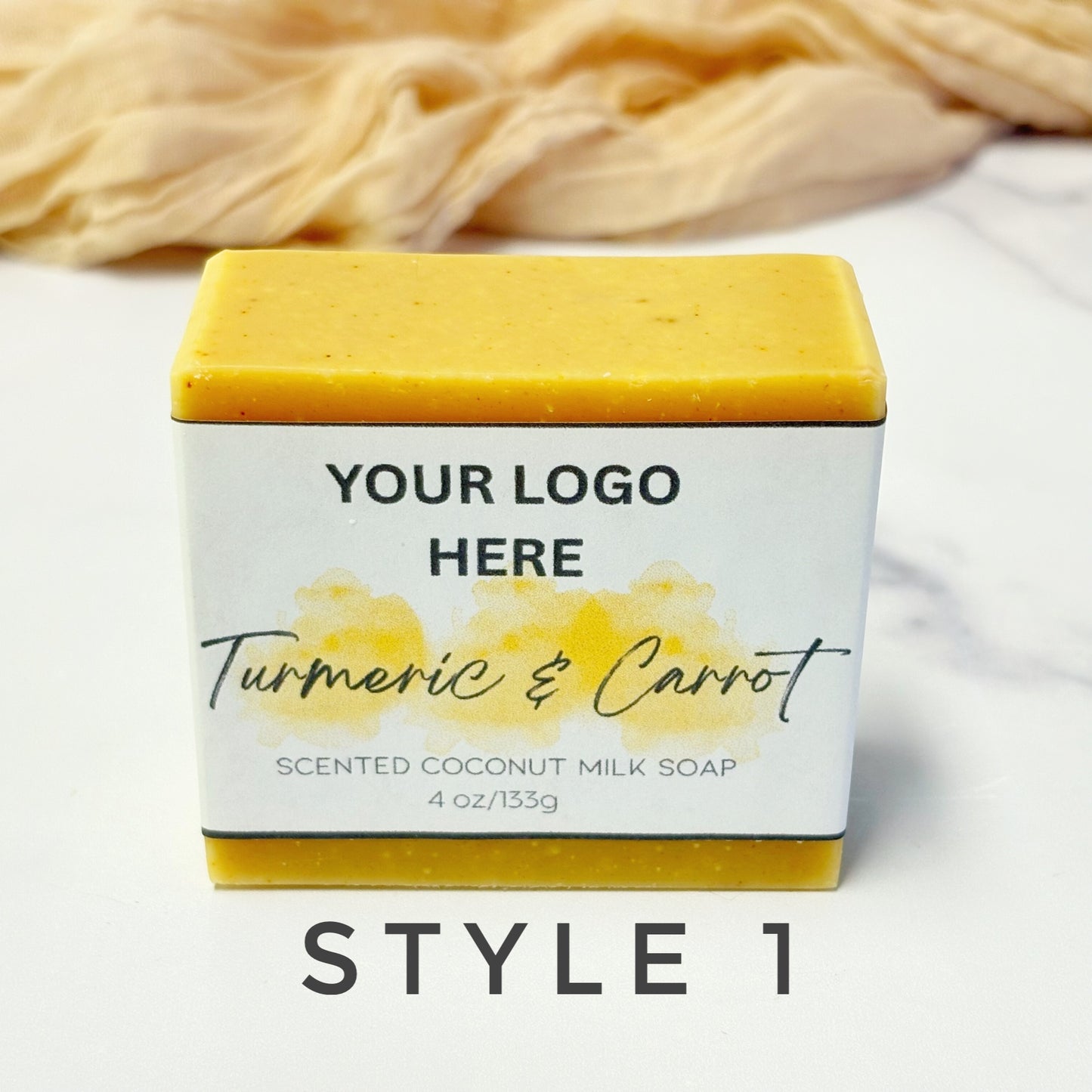 Private Label | Turmeric & Carrot Soap