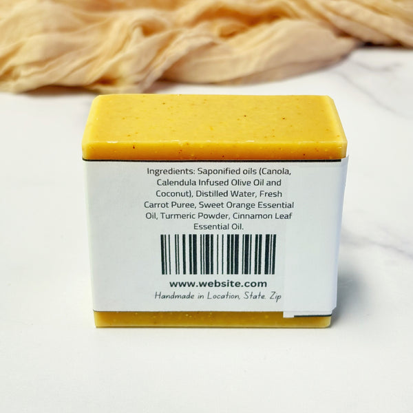 Private Label | Turmeric & Carrot Soap