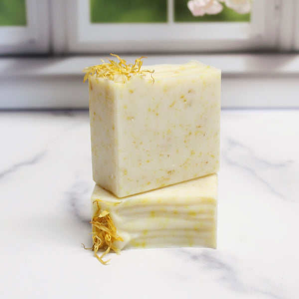 Private Label (With Box) | Unscented Calendula Bar Soap