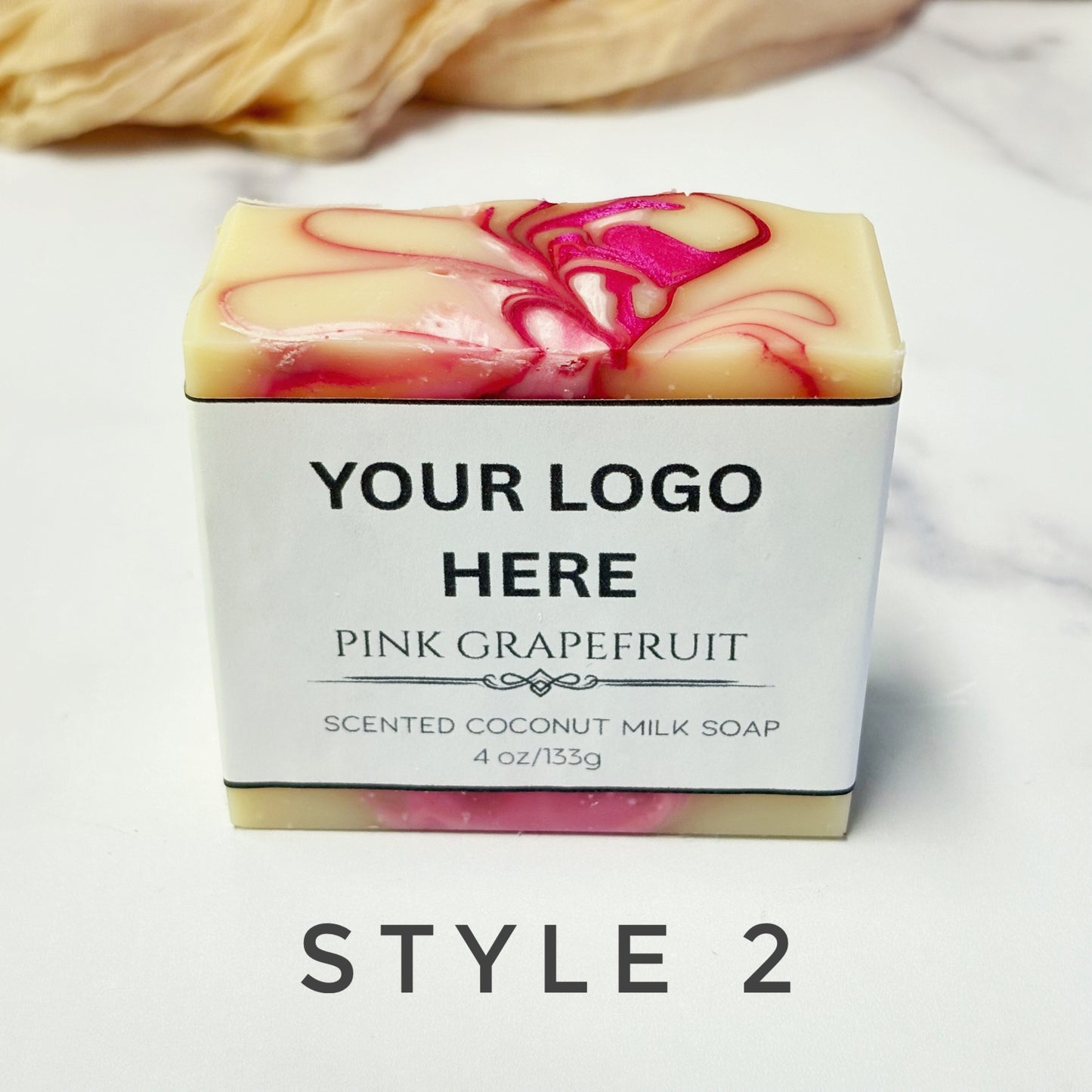 Private Label | Pink Grapefruit Soap