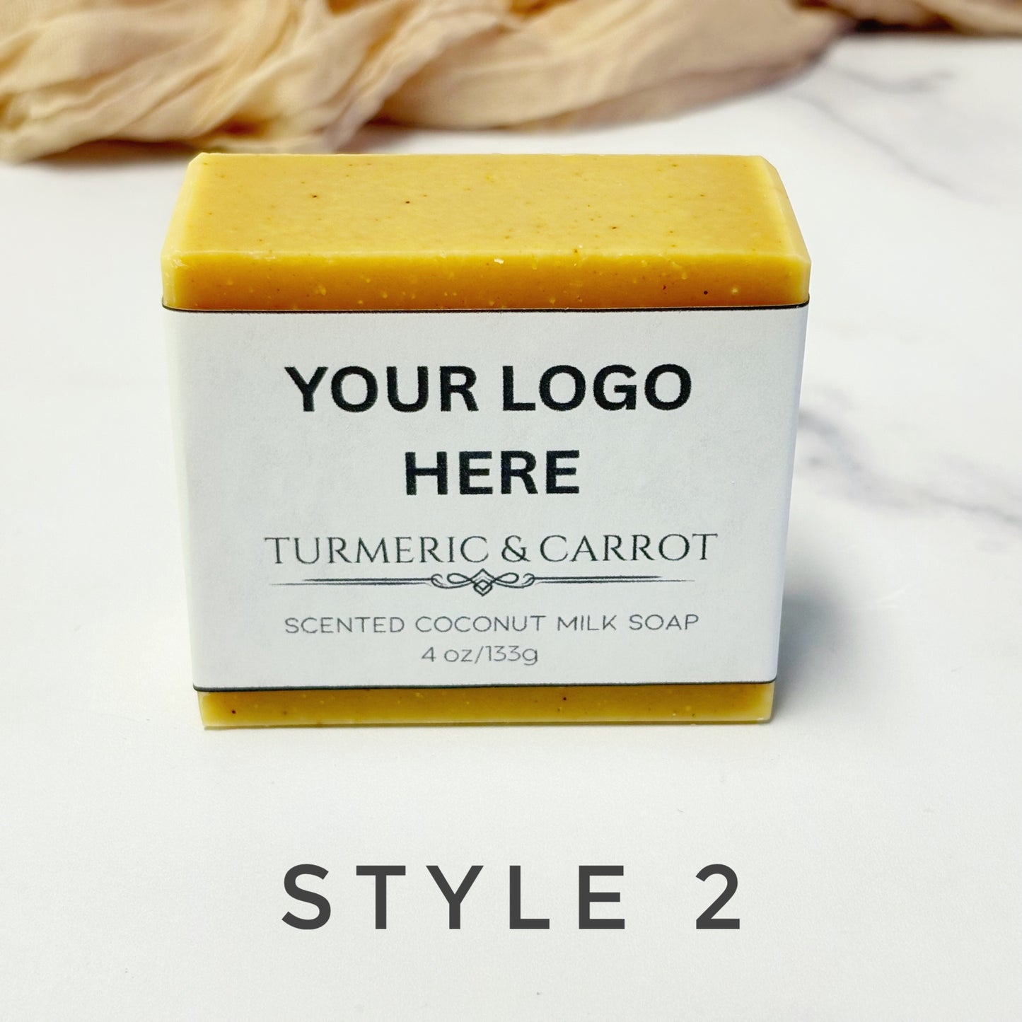 Private Label | Turmeric & Carrot Soap