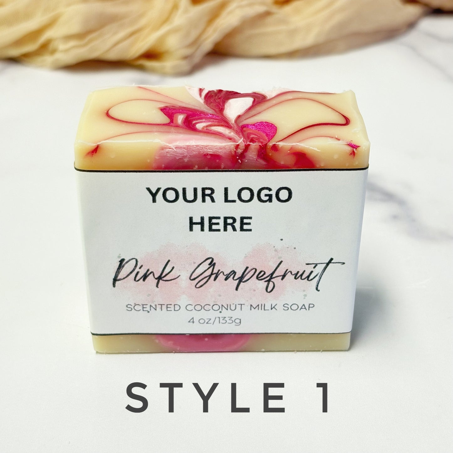 Private Label | Pink Grapefruit Soap