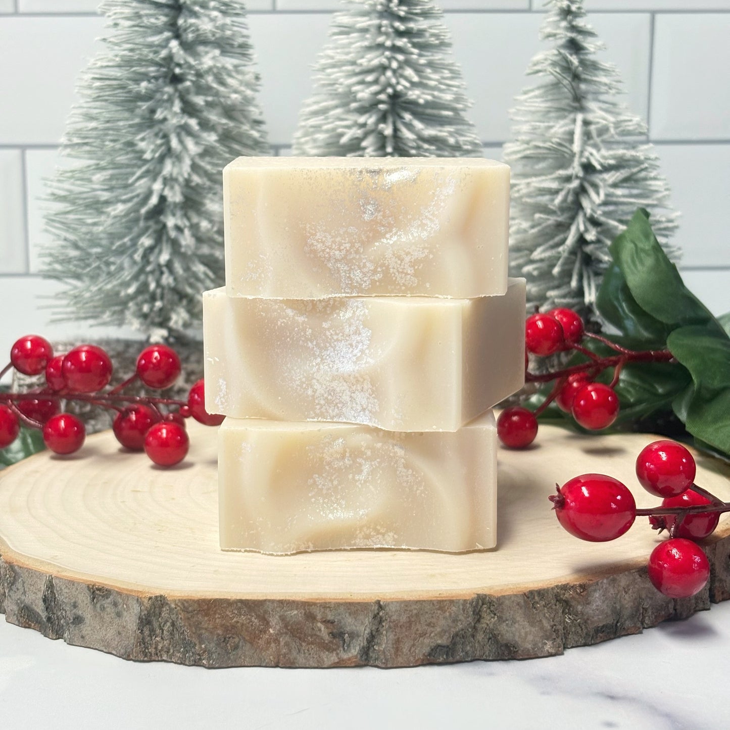 Silent Snowfall Soap