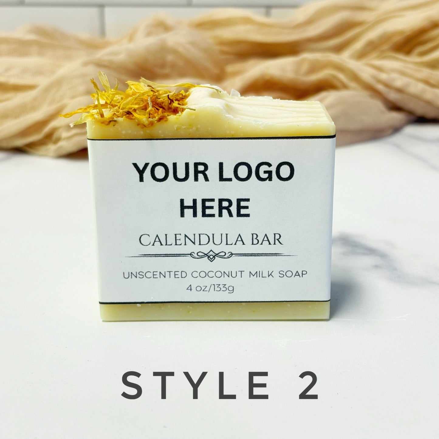 Private Label | Unscented Calendula Bar Soap