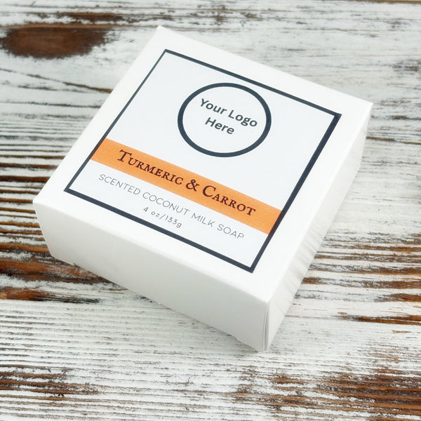 Private Label (With Box) | Turmeric & Carrot Soap Bar