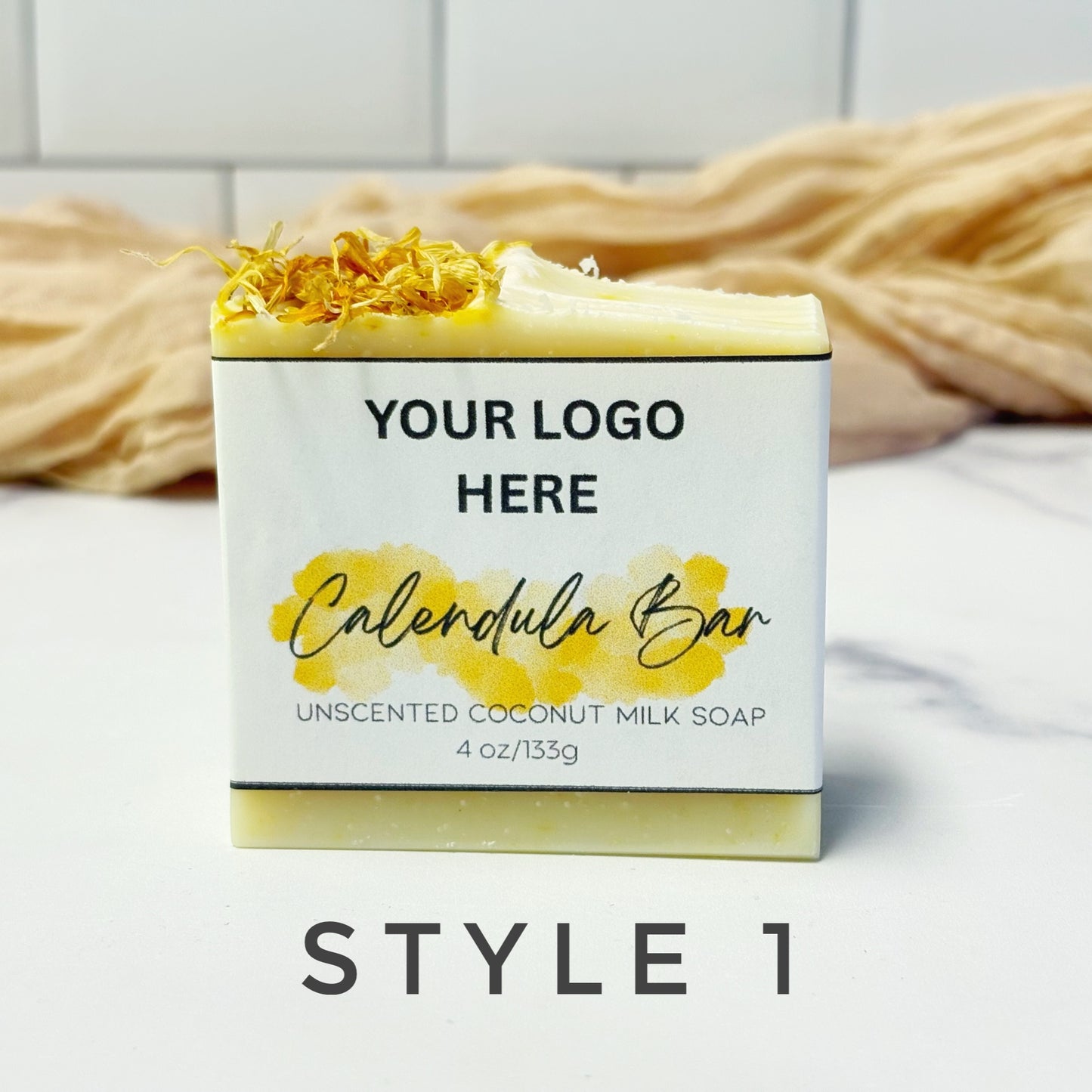 Private Label | Unscented Calendula Bar Soap