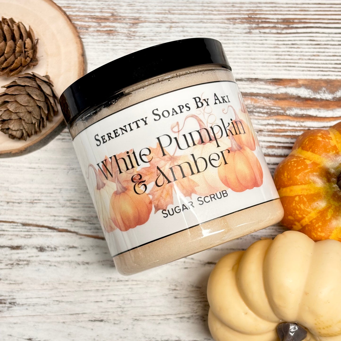 White Pumpkin & Amber Sugar Scrub